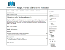 Tablet Screenshot of mjournals.com